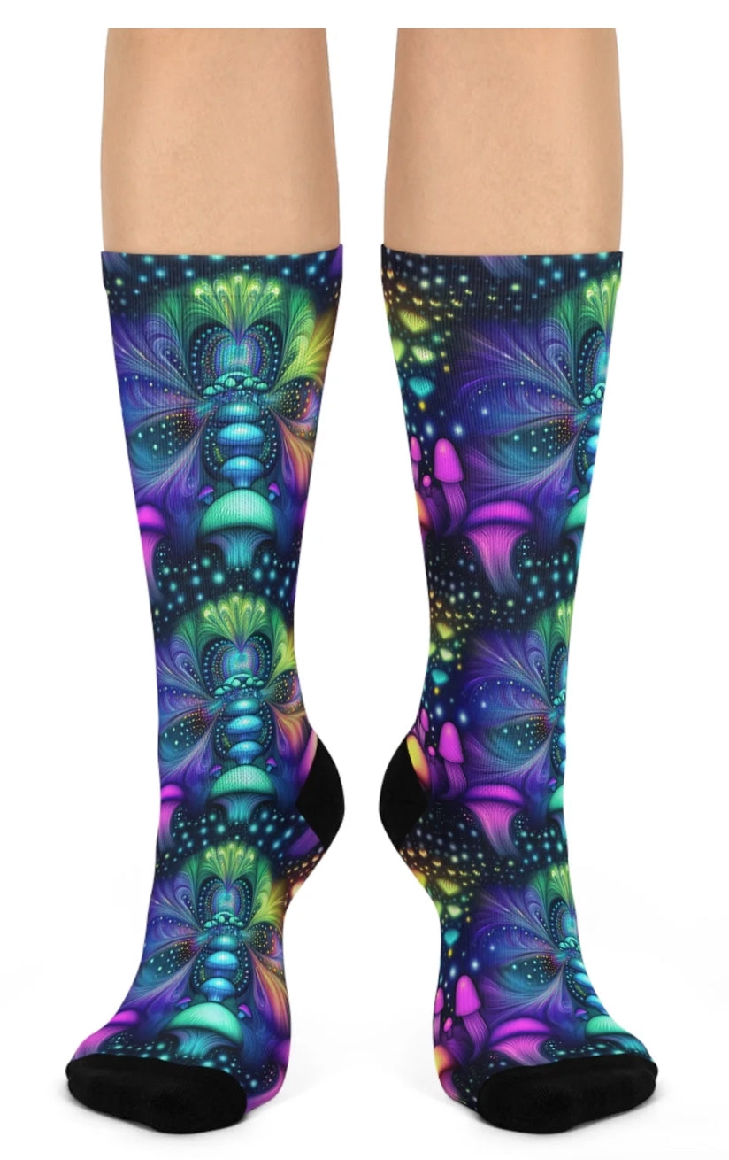 Music Festival Clothes | Mushroom Socks