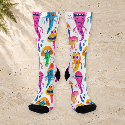 Wild Eyed Mushroom Crew Socks